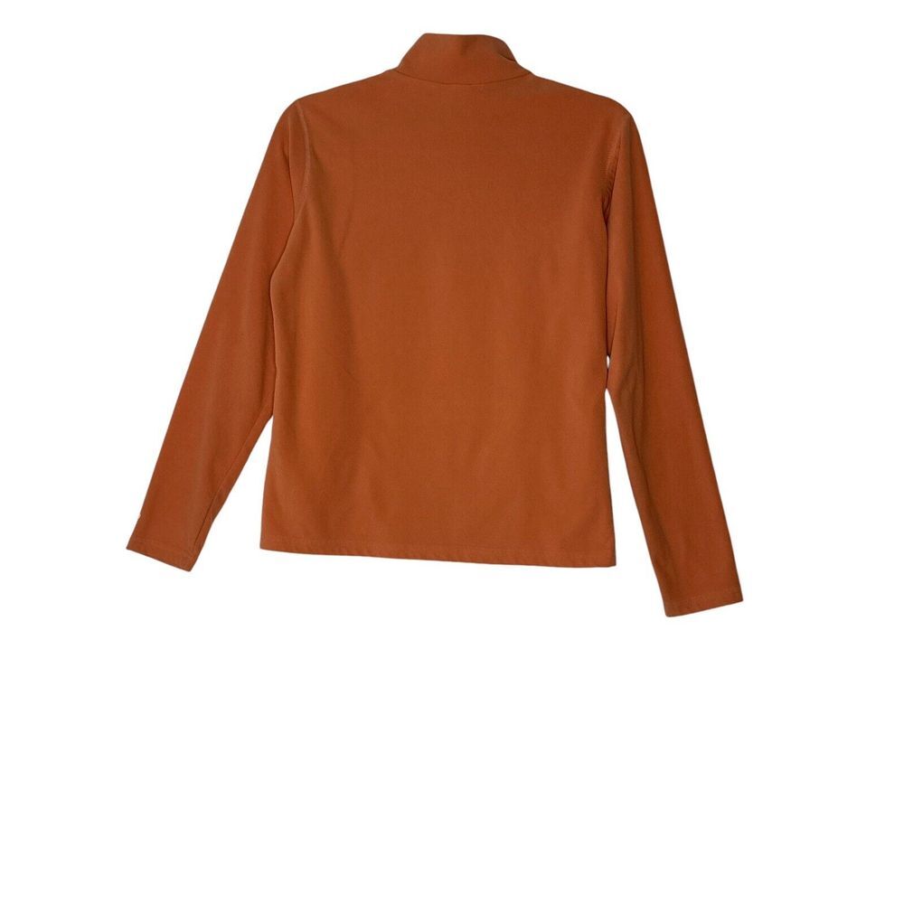 The North Face Jacket Girl's Size XL Orange 3/4 Zipper Outdoor Soft Athleisure - Picture 2 of 7
